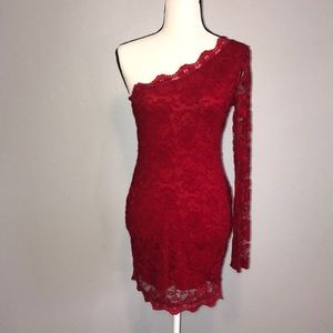 ❤️ red cocktail dress